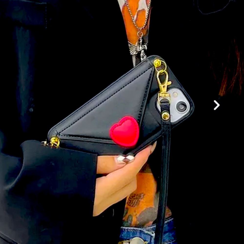 iphone 12 pro case with wallet and lanyard